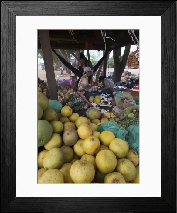Framed Print : Market, Cambodia, Indochina, Southeast Asia, Asia Framed Print : Market, Cambodia, Indochina, Southeast Asia, Asia