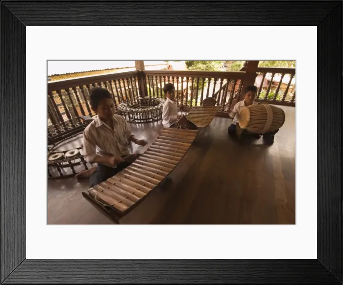 Framed Print : Musicians in the Royal Palace, Phnom Penh, Cambodia, Indochina, Southeast Asia, Asia Framed Print : Musicians in the Royal Palace, Phnom Penh, Cambodia, Indochina, Southeast Asia, Asia
