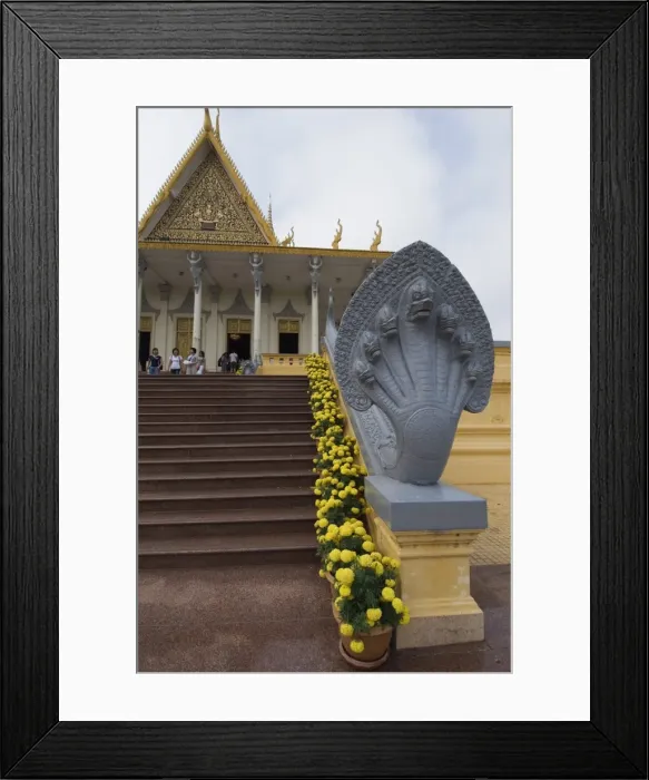 Framed Print : The Royal Throne Hall, The Royal Palace, Phnom Penh, Cambodia, Indochina Framed Print : The Royal Throne Hall, The Royal Palace, Phnom Penh, Cambodia, Indochina