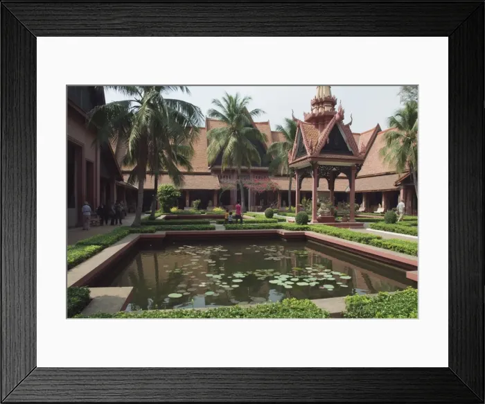 Framed Print : The National Museum, Phnom Penh, Cambodia, Indochina, Southeast Asia, Asia Framed Print : The National Museum, Phnom Penh, Cambodia, Indochina, Southeast Asia, Asia
