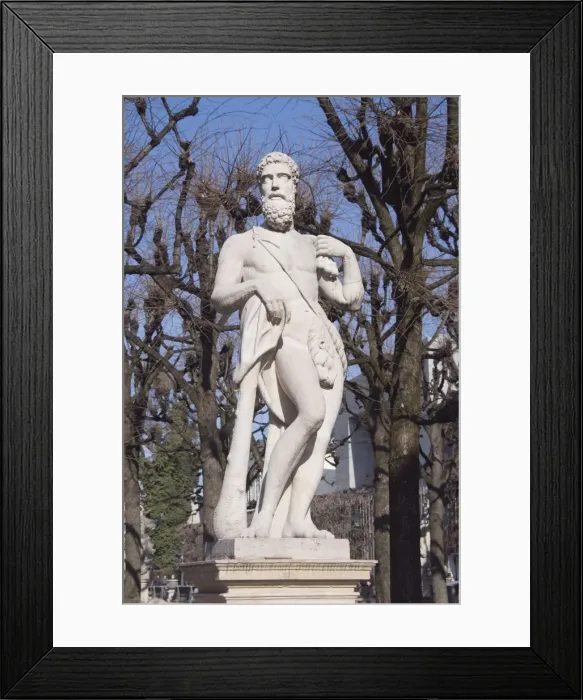 Framed Print : Statues at the Mirabell Gardens, Salzburg, Austria, Europe Framed Print : Statues at the Mirabell Gardens, Salzburg, Austria, Europe