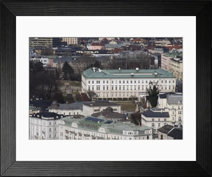 Framed Print : Mirabell Palace, Salzburg, Austria, Europe