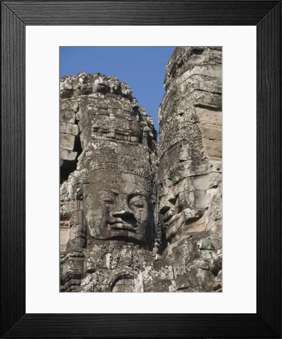 Framed Print : Bayon Temple, late 12th century, Buddhist, Angkor Thom, Angkor, UNESCO World Heritage Site Framed Print : Bayon Temple, late 12th century, Buddhist, Angkor Thom, Angkor, UNESCO World Heritage Site