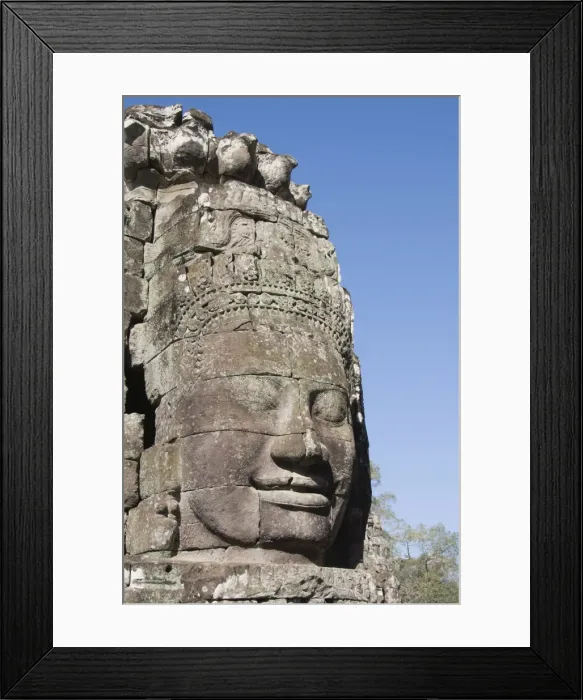 Framed Print : Bayon Temple, late 12th century, Buddhist, Angkor Thom, Angkor, UNESCO World Heritage Site Framed Print : Bayon Temple, late 12th century, Buddhist, Angkor Thom, Angkor, UNESCO World Heritage Site