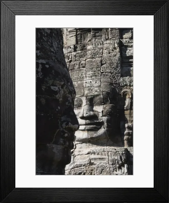 Framed Print : Bayon Temple, late 12th century, Buddhist, Angkor Thom, Angkor, UNESCO World Heritage Site Framed Print : Bayon Temple, late 12th century, Buddhist, Angkor Thom, Angkor, UNESCO World Heritage Site