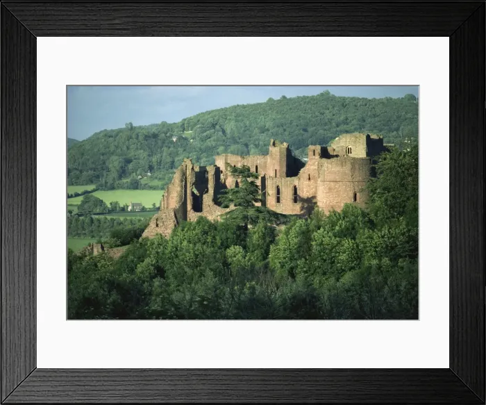 Framed Print : Goodrich Castle, Herefordshire, England, United Kingdom, Europe Framed Print : Goodrich Castle, Herefordshire, England, United Kingdom, Europe
