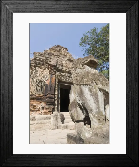 Framed Print : Preah Ko Temple dating from AD879, Roluos Group, near Angkor, UNESCO World Heritage Site Framed Print : Preah Ko Temple dating from AD879, Roluos Group, near Angkor, UNESCO World Heritage Site