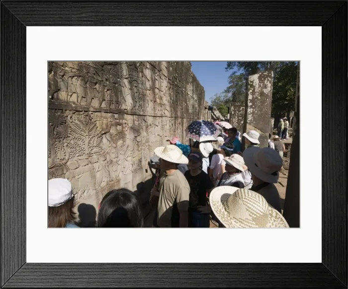 Framed Print : Bayon Temple, late 12th century, Buddhist, Angkor Thom, Angkor, UNESCO World Heritage Site Framed Print : Bayon Temple, late 12th century, Buddhist, Angkor Thom, Angkor, UNESCO World Heritage Site