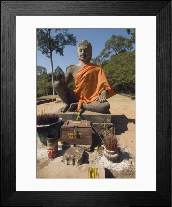 Framed Print : Leper King Terrace, Angkor Thom, Angkor, UNESCO World Heritage Site, Siem Reap Framed Print : Leper King Terrace, Angkor Thom, Angkor, UNESCO World Heritage Site, Siem Reap