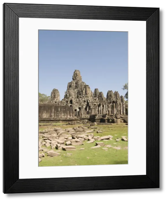 Framed Print : Bayon Temple, Buddhist, Angkor Thom, Angkor, UNESCO World Heritage Site Framed Print : Bayon Temple, Buddhist, Angkor Thom, Angkor, UNESCO World Heritage Site