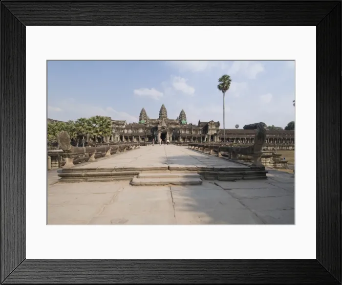 Framed Print : Angkor Wat temple, 12th century, Khmer, Angkor, UNESCO World Heritage Site Framed Print : Angkor Wat temple, 12th century, Khmer, Angkor, UNESCO World Heritage Site