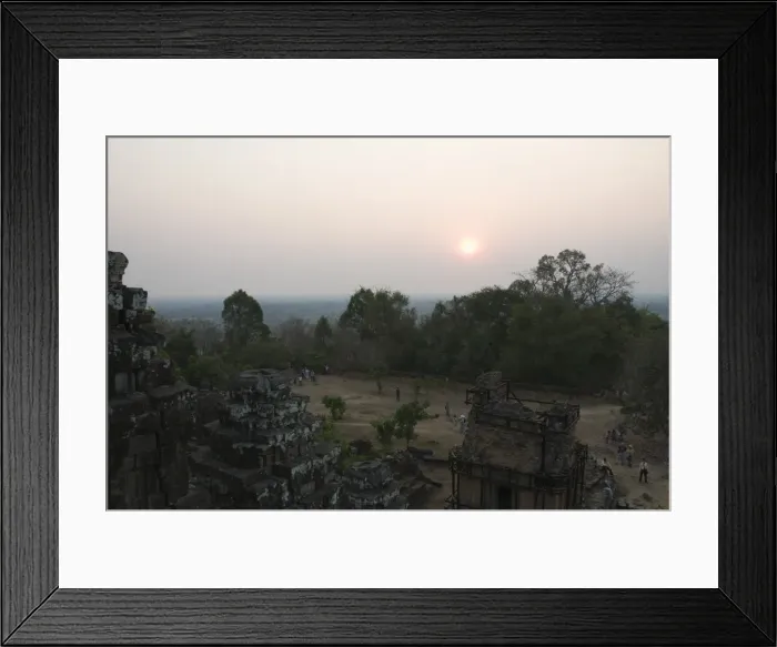 Framed Print : Mountain temple of Phnom Bakheng, Angkor, UNESCO World Heritage Site, Siem Reap Framed Print : Mountain temple of Phnom Bakheng, Angkor, UNESCO World Heritage Site, Siem Reap