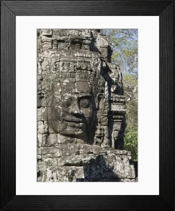Framed Print : Bayon Temple, late 12th century, Buddhist, Angkor Thom, Angkor, UNESCO World Heritage Site Framed Print : Bayon Temple, late 12th century, Buddhist, Angkor Thom, Angkor, UNESCO World Heritage Site