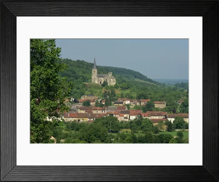 Framed Print : Mont Devant Sassey, Ardennes, France, Europe Framed Print : Mont Devant Sassey, Ardennes, France, Europe