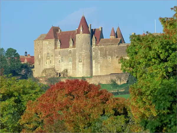 Chateauneuf, Burgundy, France, Europe