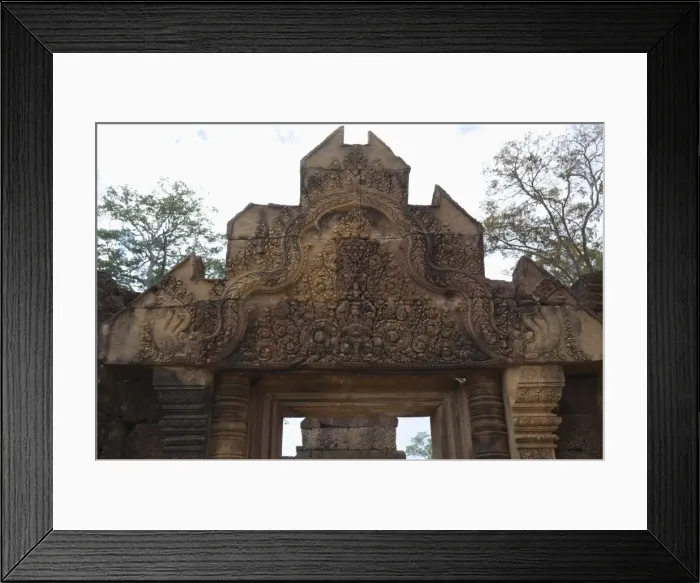 Framed Print : Banteay Srei Hindu temple, near Angkor, UNESCO World Heritage Site, Siem Reap Framed Print : Banteay Srei Hindu temple, near Angkor, UNESCO World Heritage Site, Siem Reap