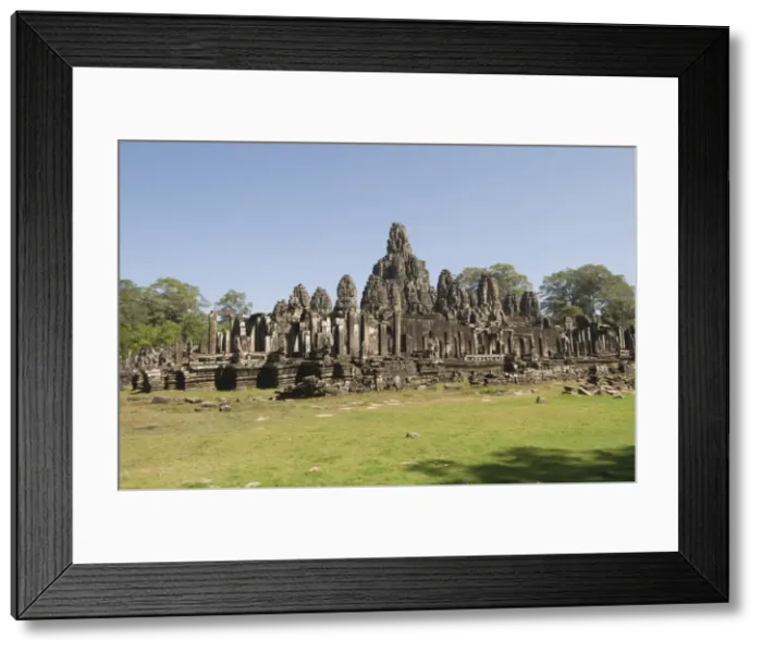 Framed Print : Bayon Temple, Buddhist, Angkor Thom, Angkor, UNESCO World Heritage Site Framed Print : Bayon Temple, Buddhist, Angkor Thom, Angkor, UNESCO World Heritage Site