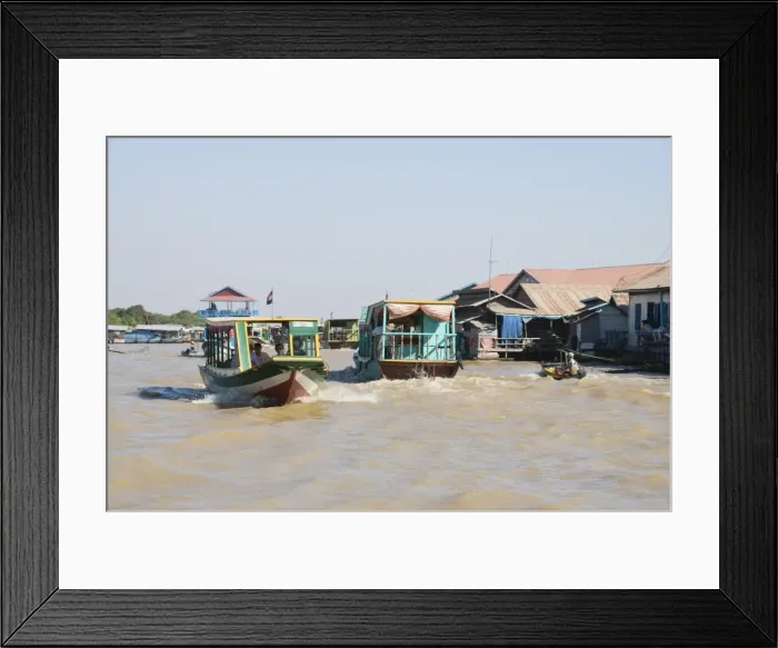 Framed Print : Tourist boats, Tonle Sap Lake, near Siem Reap, Cambodia, Indochina, Southeast Asia, Asia Framed Print : Tourist boats, Tonle Sap Lake, near Siem Reap, Cambodia, Indochina, Southeast Asia, Asia