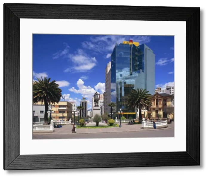 Framed Print : Plaza Del Estudiante, La Paz, Bolivia, South America Framed Print : Plaza Del Estudiante, La Paz, Bolivia, South America