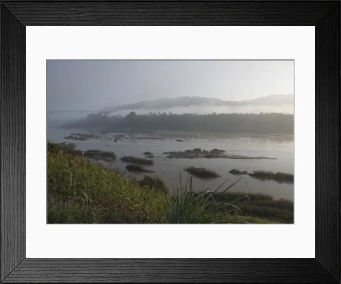 Framed Print : Mekong River, Golden Triangle area of Thailand, Southeast Asia, Asia Framed Print : Mekong River, Golden Triangle area of Thailand, Southeast Asia, Asia
