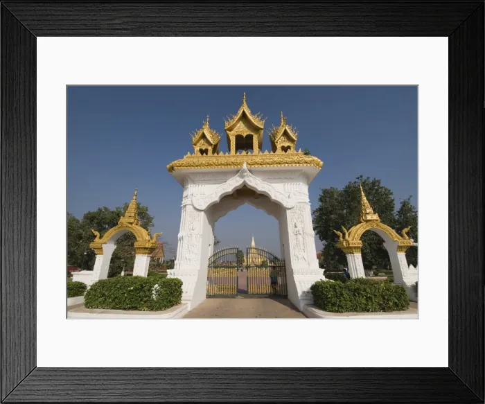 Framed Print : Pha That Luang, Vientiane, Laos, Indochina, Southeast Asia, Asia Framed Print : Pha That Luang, Vientiane, Laos, Indochina, Southeast Asia, Asia