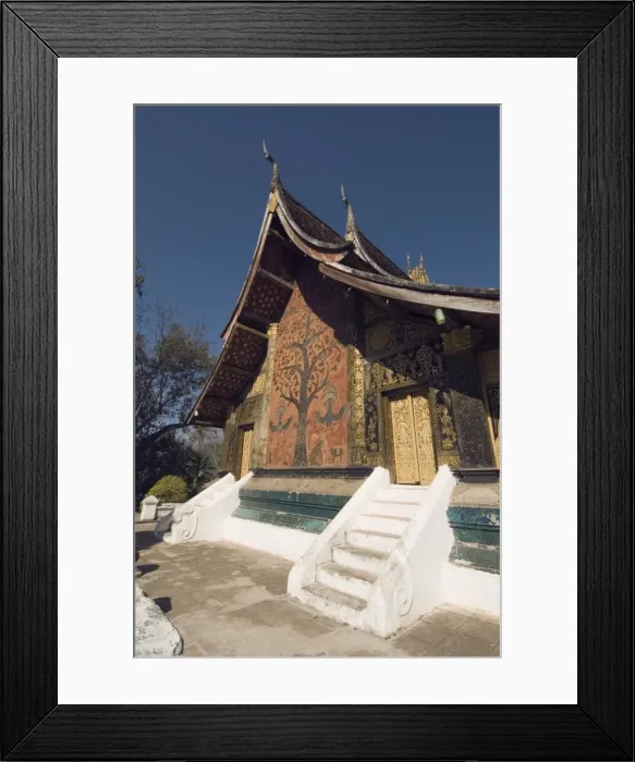 Framed Print : Wat Xieng Thong, UNESCO World Heritage Site, Luang Prabang, Laos, Indochina Framed Print : Wat Xieng Thong, UNESCO World Heritage Site, Luang Prabang, Laos, Indochina