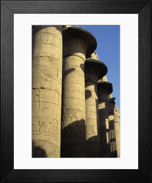 Framed Print : Hypostyle hall, Great Temple of Amun, Karnak, Thebes, UNESCO World Heritage Site Framed Print : Hypostyle hall, Great Temple of Amun, Karnak, Thebes, UNESCO World Heritage Site