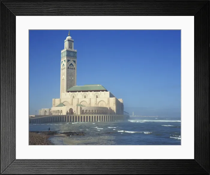 Framed Print : The Hassan II Mosque, Casablanca, Morocco, North Africa, Africa Framed Print : The Hassan II Mosque, Casablanca, Morocco, North Africa, Africa