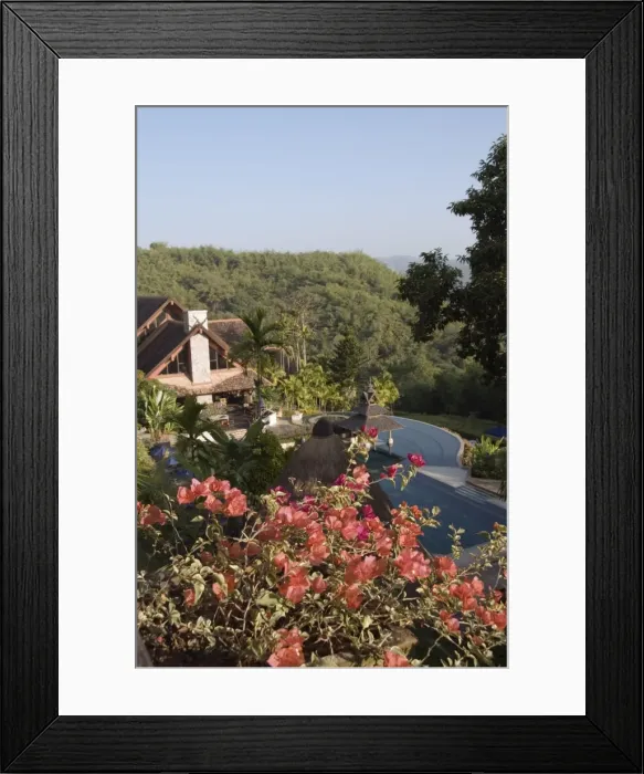 Framed Print : Anatara Golden Triangle Resort, Sop Ruak, Golden Triangle, Thailand, Southeast Asia, Asia Framed Print : Anatara Golden Triangle Resort, Sop Ruak, Golden Triangle, Thailand, Southeast Asia, Asia
