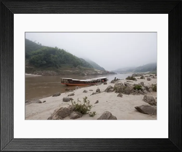 Framed Print : Mekong River, Laos, Indochina, Southeast Asia, Asia Framed Print : Mekong River, Laos, Indochina, Southeast Asia, Asia