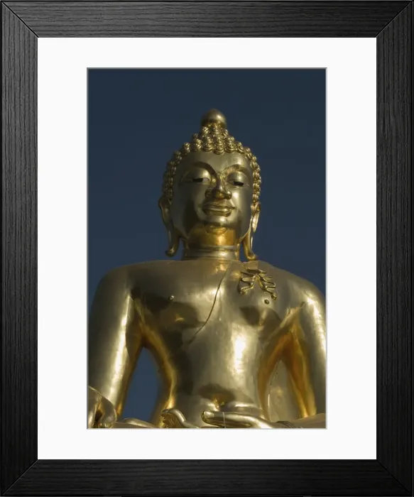 Framed Print : Huge Golden Buddha at Sop Ruak, Golden Triangle, Thailand, Southeast Asia, Asia Framed Print : Huge Golden Buddha at Sop Ruak, Golden Triangle, Thailand, Southeast Asia, Asia