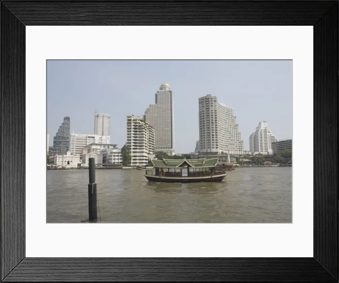 Framed Print : The Chao Phraya River, Bangkok, Thailand, Southeast Asia, Asia Framed Print : The Chao Phraya River, Bangkok, Thailand, Southeast Asia, Asia