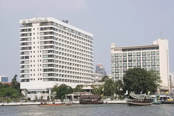 Oriental Hotel on the Chao Phraya River, Bangkok, Thailand, Southeast Asia, Asia