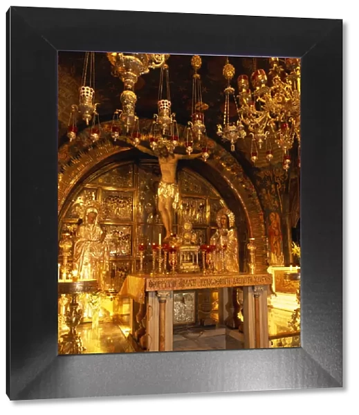 Chapel of Golgotha, The Church of the Holy Sepulchre, Jerusalem, Israel, Middle East