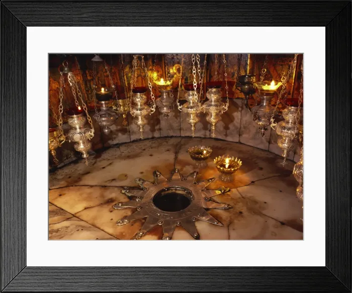 Framed Print : Detail of Bethlehem Nativity, place reputed to be Jesuss birthplace Framed Print : Detail of Bethlehem Nativity, place reputed to be Jesuss birthplace