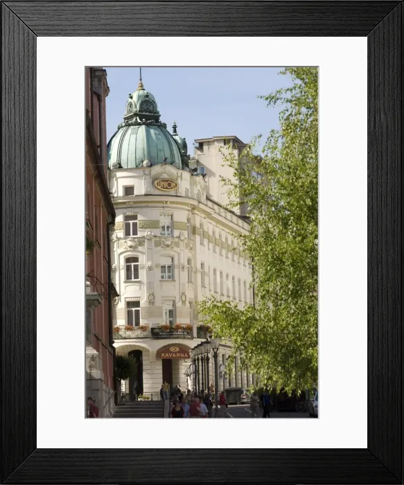 Framed Print : Grand Hotel Union, Ljubljana, Slovenia, Europe Framed Print : Grand Hotel Union, Ljubljana, Slovenia, Europe
