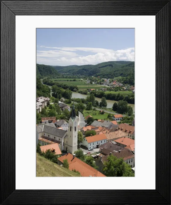 Framed Print : Sevnica, Slovenia, Europe Framed Print : Sevnica, Slovenia, Europe