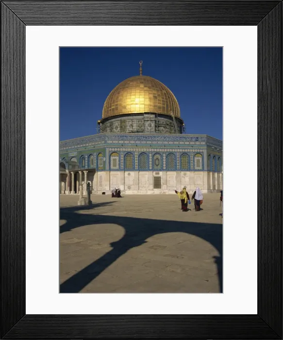 Framed Print : Dome of the Rock, Old City, UNESCO World Heritage Site, Jerusalem, Israel, Middle East Framed Print : Dome of the Rock, Old City, UNESCO World Heritage Site, Jerusalem, Israel, Middle East