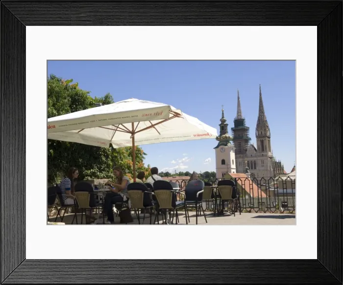 Framed Print : Zagreb, Croatia, Europe Framed Print : Zagreb, Croatia, Europe