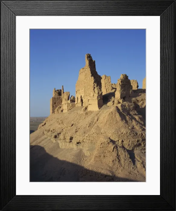 Framed Print : Qala at Ar Rahba, dating from the 13th century, Euphrates Valley, Syria, Middle East Framed Print : Qala at Ar Rahba, dating from the 13th century, Euphrates Valley, Syria, Middle East
