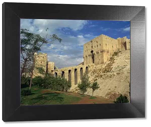 The Citadel, Aleppo, UNESCO World Heritage Site, Syria, Middle East