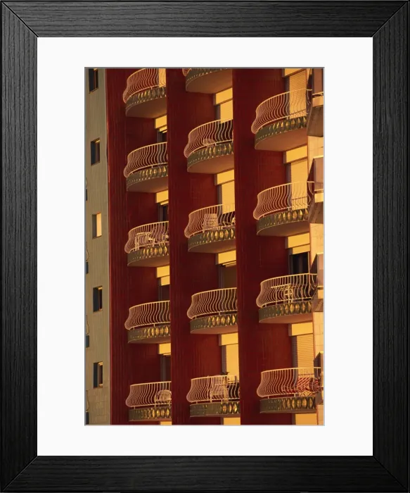 Framed Print : Seafront buildings, Le Touquet, Nord, France, Europe Framed Print : Seafront buildings, Le Touquet, Nord, France, Europe