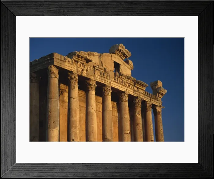 Framed Print : Roman temple of Bacchus, Baalbek, UNESCO World Heritage Site, Lebanon, Middle East Framed Print : Roman temple of Bacchus, Baalbek, UNESCO World Heritage Site, Lebanon, Middle East