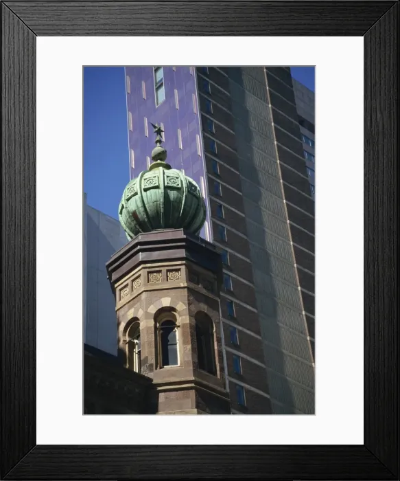 Framed Print : Synagogue, New York, United States of America, North America Framed Print : Synagogue, New York, United States of America, North America