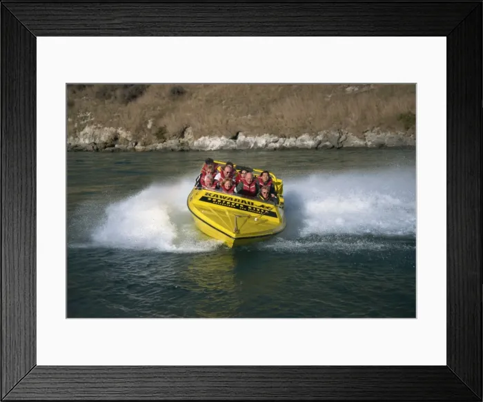 Framed Print : Jet boating, Kawarau River, Queenstown, South Island, New Zealand, Pacific Framed Print : Jet boating, Kawarau River, Queenstown, South Island, New Zealand, Pacific