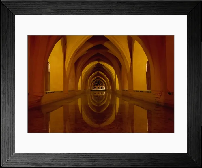 Framed Print : Baths of Dona Maria de Padilla, The Alcazar, Seville, Andalucia, Spain, Europe Framed Print : Baths of Dona Maria de Padilla, The Alcazar, Seville, Andalucia, Spain, Europe