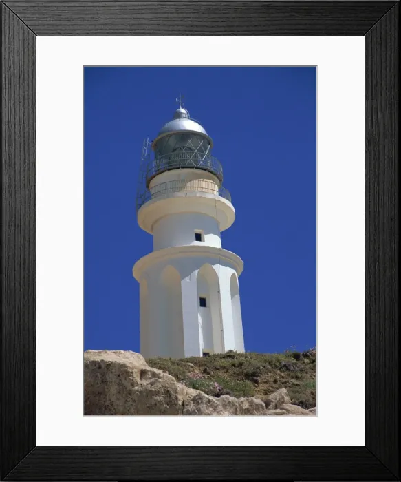 Framed Print : Lighthouse, Cape of Trafalgar, Andalucia, Spain, Europe Framed Print : Lighthouse, Cape of Trafalgar, Andalucia, Spain, Europe