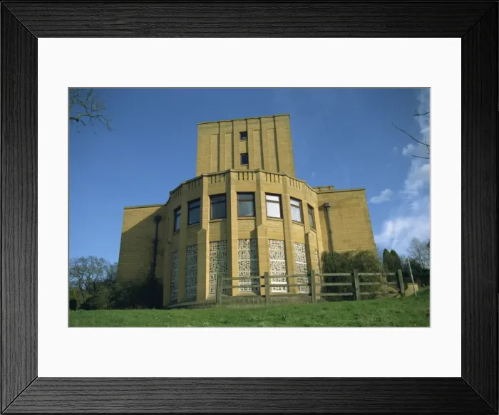 Framed Print : Abbey church at west end of the Benedictine Abbey, Prinknash, Gloucestershire Framed Print : Abbey church at west end of the Benedictine Abbey, Prinknash, Gloucestershire