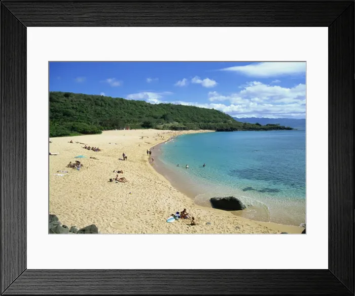 Framed Print : Sunset Beach, Oahu, Hawaiian Islands, United States of America, Pacific, North America Framed Print : Sunset Beach, Oahu, Hawaiian Islands, United States of America, Pacific, North America