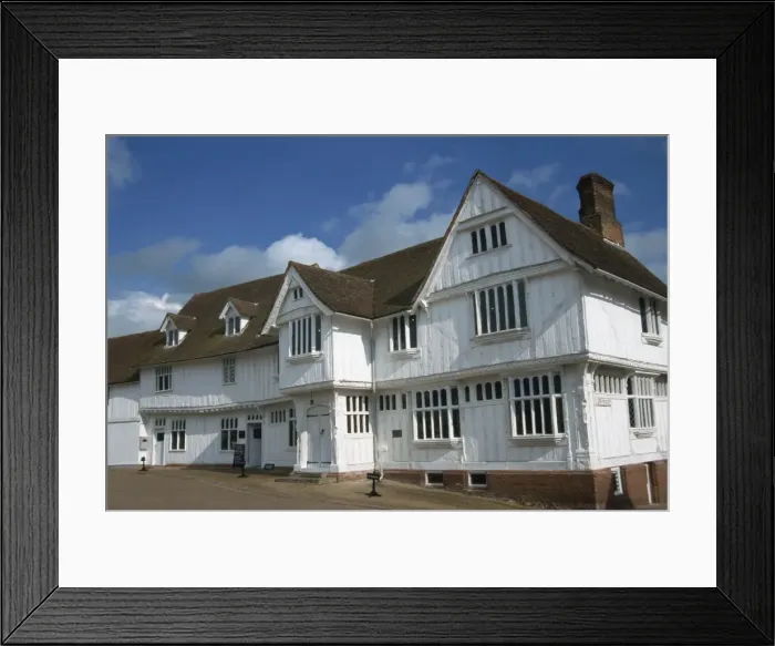 Framed Print : Guildhall, Lavenham, Suffolk, England, United Kingdom, Europe